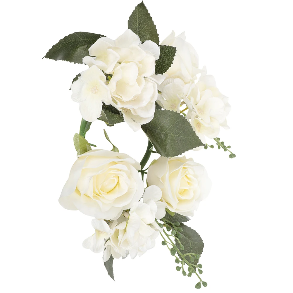 Simulated Rose Holder Cone Decoration Wreath Household Garland Candles Flowers Cloth Shelf
Simulated Rose Holder Cone Decoration Wreath Household Garland Candles Flowers Cloth Shelf
