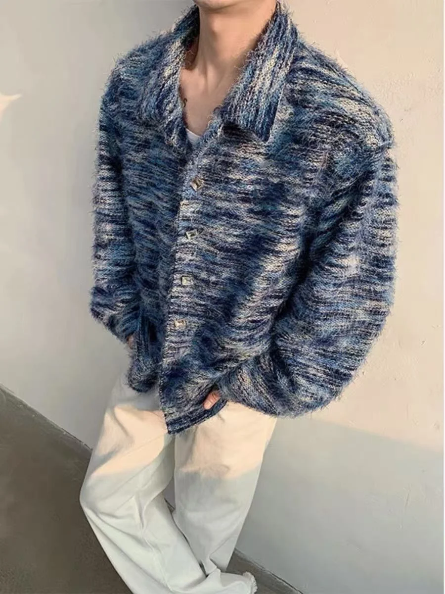 Мужская куртка в стиле ретро-американский хай-стрит с эффектом тай-дай, весна-осень, повседневная, стильная, молодежная, модная верхняя одежда
Мужская куртка в стиле ретро-американский хай-стрит с эффектом тай-дай, весна-осень, повседневная, стильная, молодежная, модная верхняя одежда