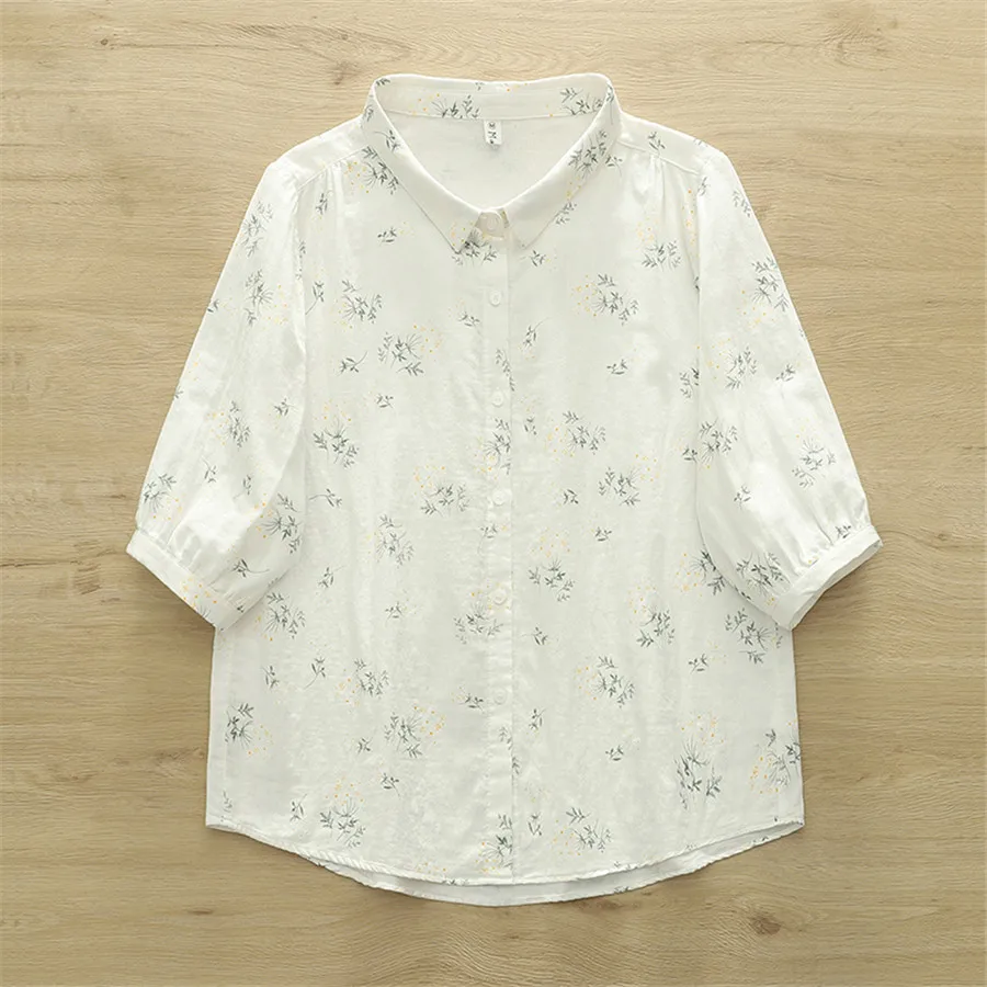 Sweet Floral Print Double Layer Cotton Sleeveless Casual Loose Fit Women's Shirt Summer New Style Pure Cotton Top
Sweet Floral Print Double Layer Cotton Sleeveless Casual Loose Fit Women's Shirt Summer New Style Pure Cotton Top