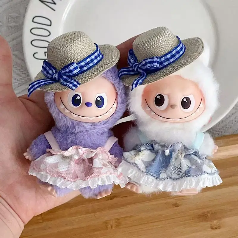 Костюм для Mini Labubu 4.0 Clohtes 2 шт. = платье + соломенная шляпа/комплект для кукольной юбки Labubu V4 10,5 см
Костюм для Mini Labubu 4.0 Clohtes 2 шт. = платье + соломенная шляпа/комплект для кукольной юбки Labubu V4 10,5 см