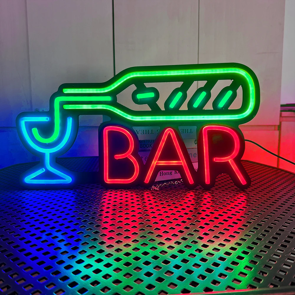 Световая вывеска для клуба BAR, светодиодная неоновая вывеска для магазина, пивной бар, украшение в виде пещеры, светящаяся неоновая вывеска
Световая вывеска для клуба BAR, светодиодная неоновая вывеска для магазина, пивной бар, украшение в виде пещеры, светящаяся неоновая вывеска