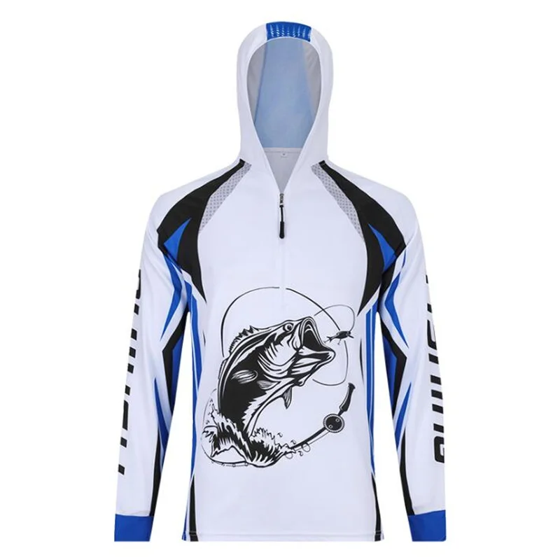 Long Sleeve Men Fishing Jersey Professional Breathable Quick Dry Fishing Hoodie Anti-UV Outdoor Men Clothes Fishing Coat
Long Sleeve Men Fishing Jersey Professional Breathable Quick Dry Fishing Hoodie Anti-UV Outdoor Men Clothes Fishing Coat