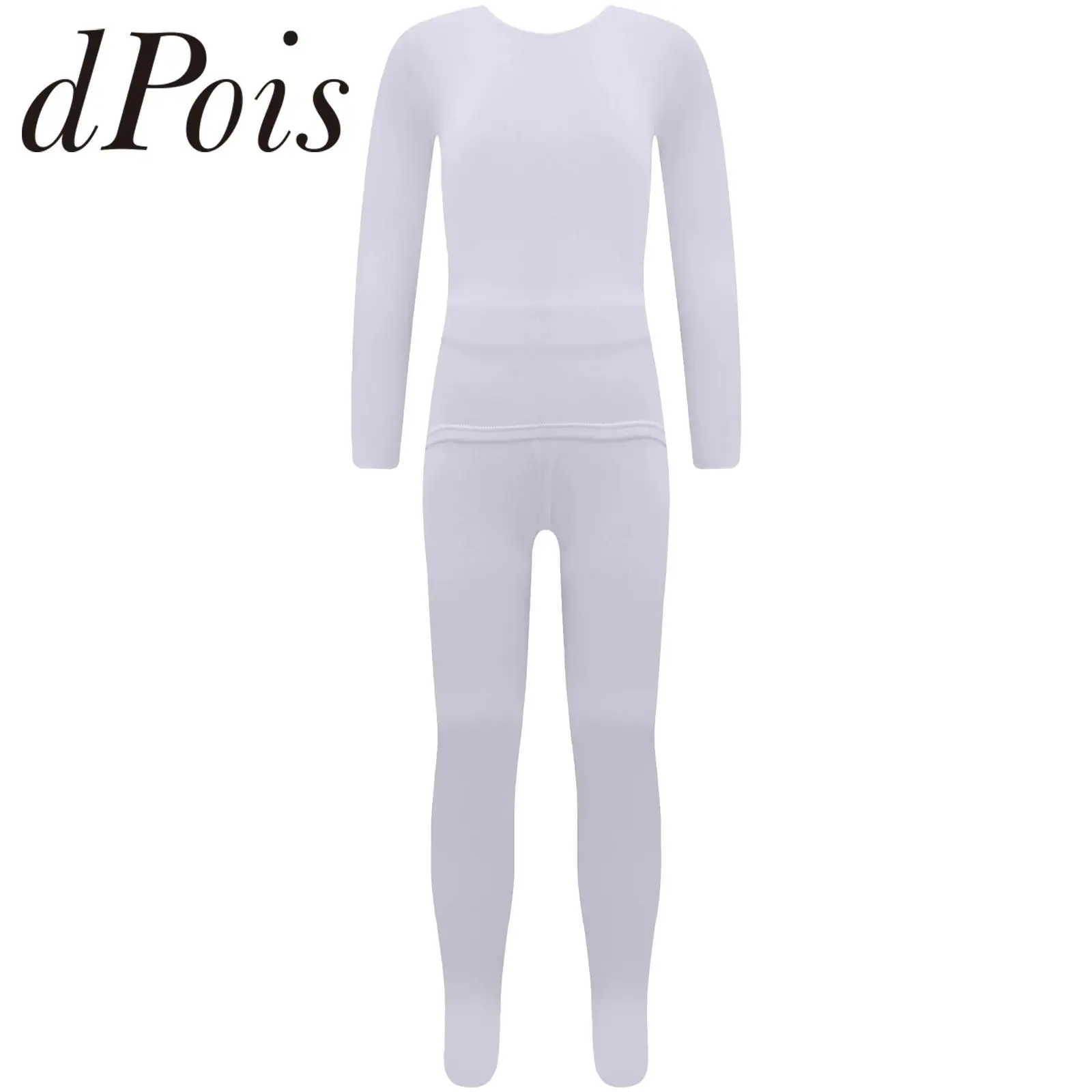 Kids Girls Thermal Underwear Set Autumn Base Layer Dancewear Long Sleeve Tops with Leggings for Ballet Dance Gymnastics Training
Kids Girls Thermal Underwear Set Autumn Base Layer Dancewear Long Sleeve Tops with Leggings for Ballet Dance Gymnastics Training