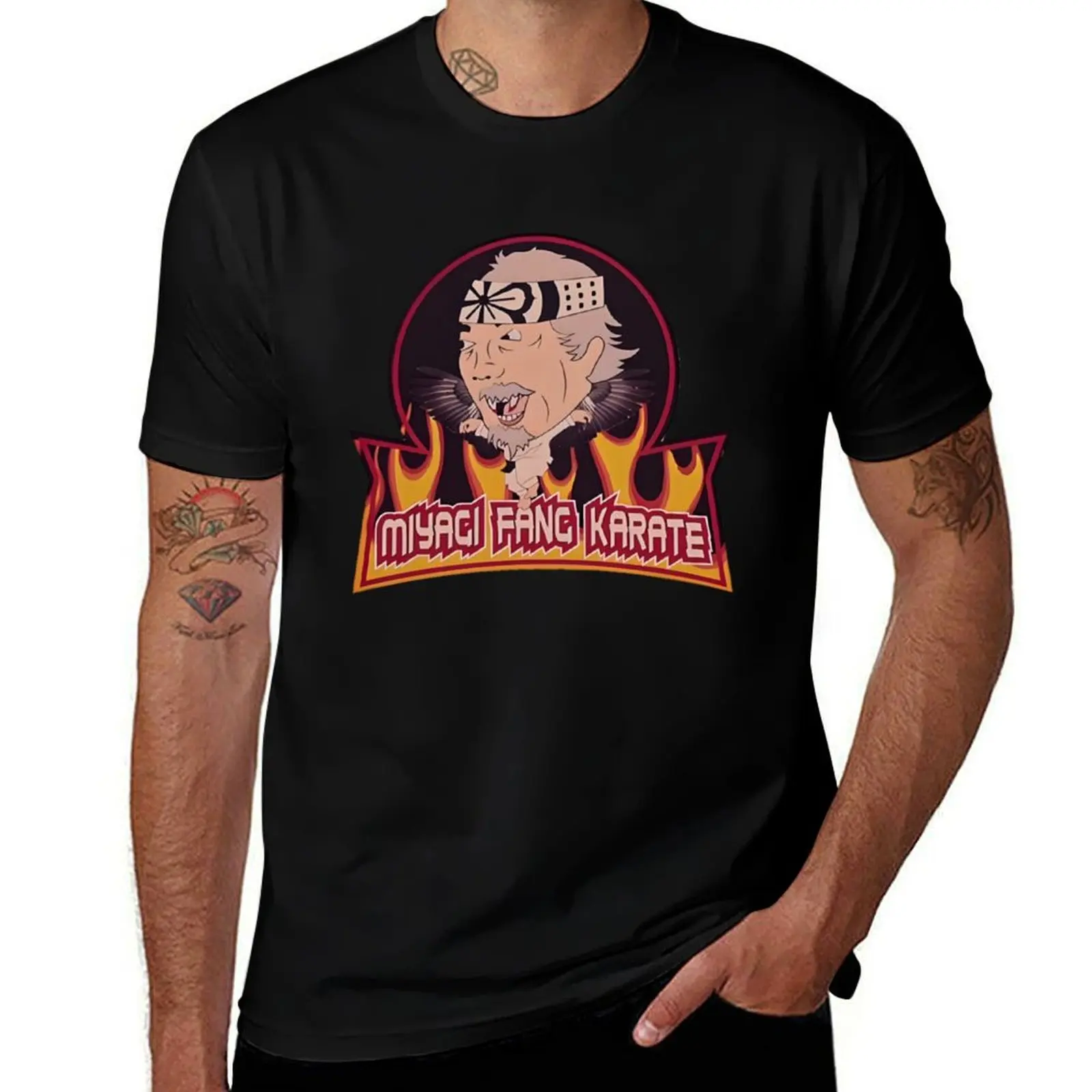 Miyagi Fang Karate T-Shirt funny t shirts cotton cotton t shirts high quality 
Miyagi Fang Karate T-Shirt funny t shirts cotton cotton t shirts high quality