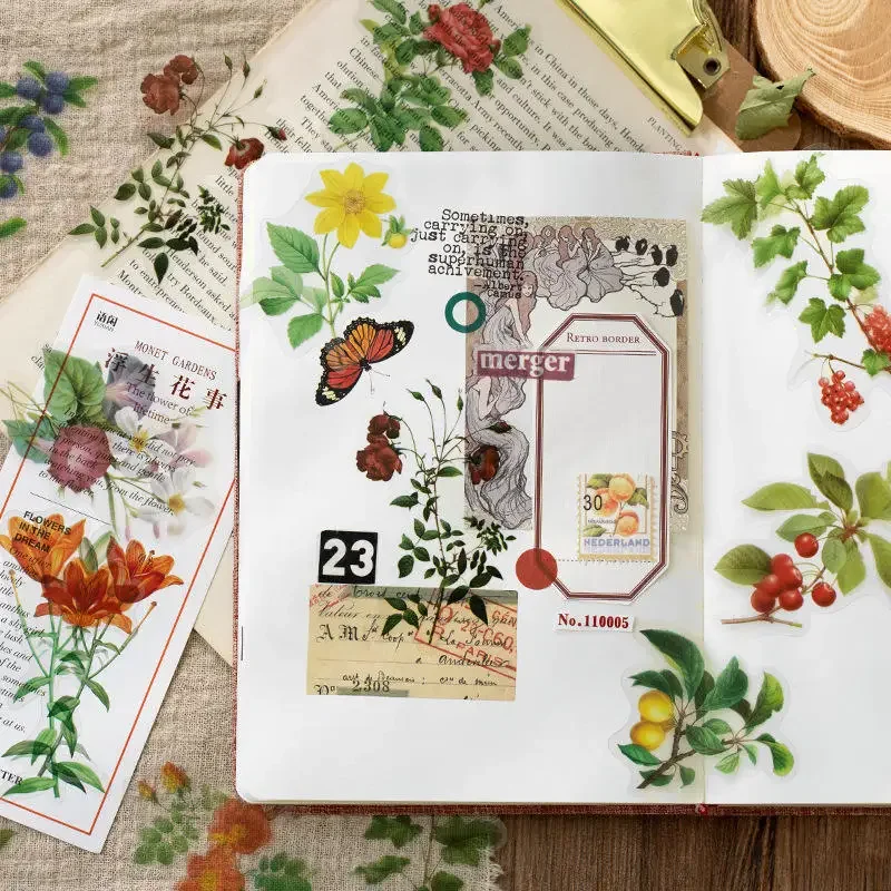 40Pieces Stickers Red Mushroom Green Shadow Plant Garden Plant Diary Material Scrapbooking Album Phone Luggage Paper
40Pieces Stickers Red Mushroom Green Shadow Plant Garden Plant Diary Material Scrapbooking Album Phone Luggage Paper