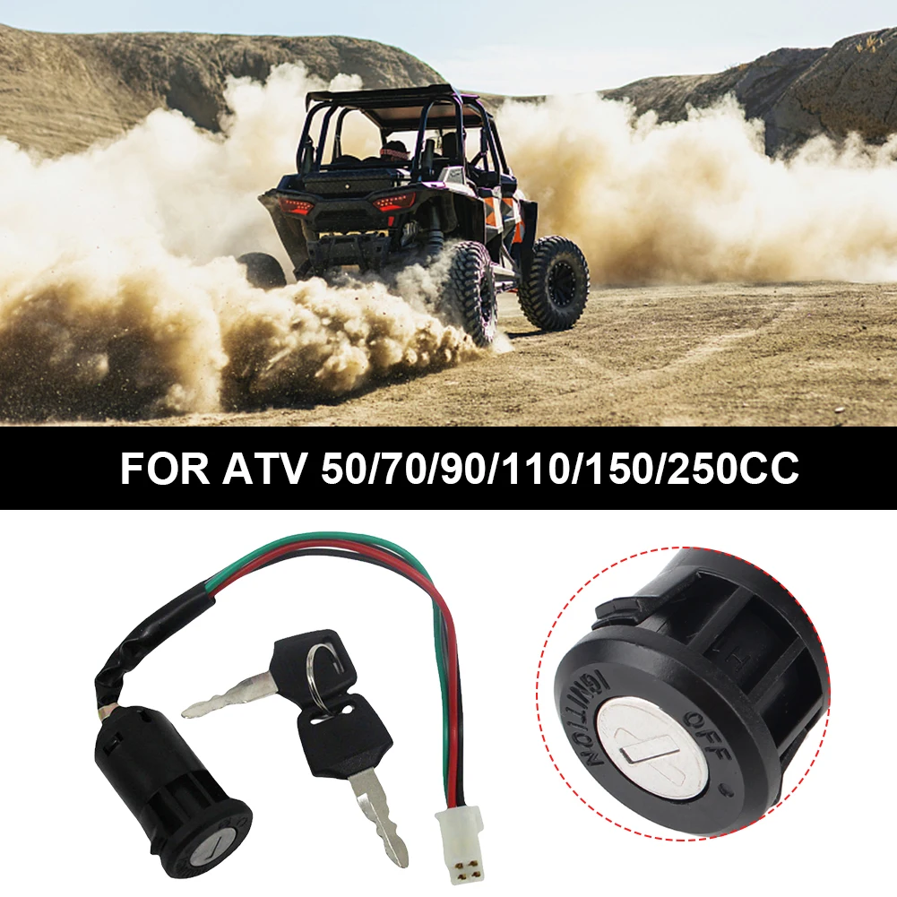 Universal Motorcycle Karting Ignition Switch Replacement On/Off Ignition Switch with Keys for ATV 50/70/90/110/150/250cc
Universal Motorcycle Karting Ignition Switch Replacement On/Off Ignition Switch with Keys for ATV 50/70/90/110/150/250cc