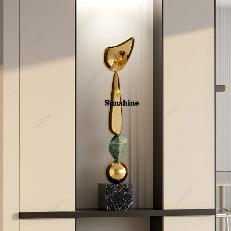 Гальваническое абстрактное искусство, скульптура, украшения, современная роскошная гостиная, фойе, отель, настольная винная стойка, украшение для пола, статуя
Гальваническое абстрактное искусство, скульптура, украшения, современная роскошная гостиная, фойе, отель, настольная винная стойка, украшение для пола, статуя