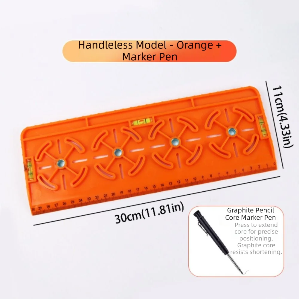 With Spirit Level Drilling Template For Sockets For Flush-Mounted Boxes Wall Drilling Template With 30 Cm Ruler
With Spirit Level Drilling Template For Sockets For Flush-Mounted Boxes Wall Drilling Template With 30 Cm Ruler