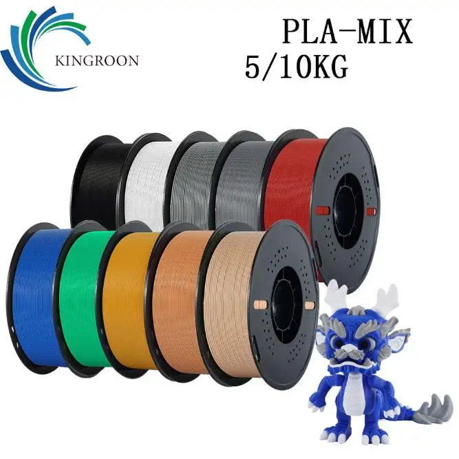 KINGROON 3D Filament PLA Bundle 5kg/10kg - High-Quality 3D Printing Material for Professional And Home Use
KINGROON 3D Filament PLA Bundle 5kg/10kg - High-Quality 3D Printing Material for Professional And Home Use