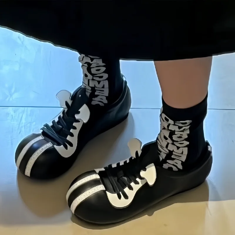 Women Casual Vulcanize Shoes 2025 New Fashion Breathable Non-slip Platform Running Shoes Men Lovely Sport Light Women Sneakers
Women Casual Vulcanize Shoes 2025 New Fashion Breathable Non-slip Platform Running Shoes Men Lovely Sport Light Women Sneakers
