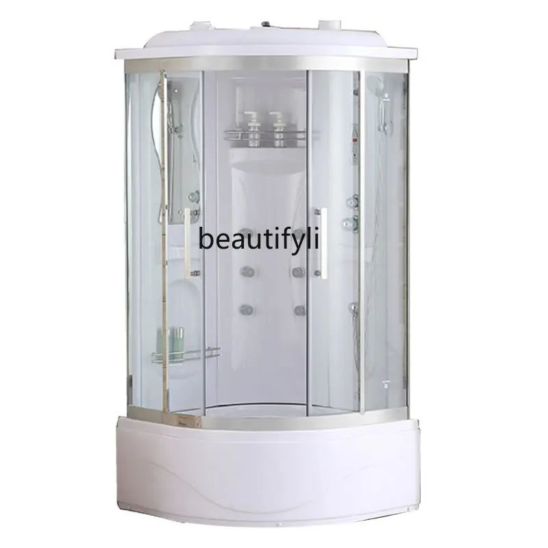 Shower room Integral bathroom Stainless steel sector partition Bathing integrated bathroom Bath room
Shower room Integral bathroom Stainless steel sector partition Bathing integrated bathroom Bath room