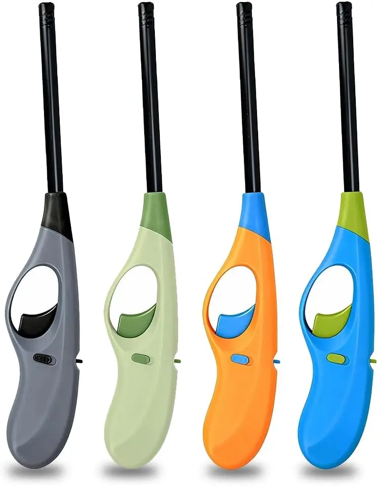 Многоразовые бутановые зажигалки, набор из 4 штук для свечей, приходят пустые, с функциями безопасности
Многоразовые бутановые зажигалки, набор из 4 штук для свечей, приходят пустые, с функциями безопасности