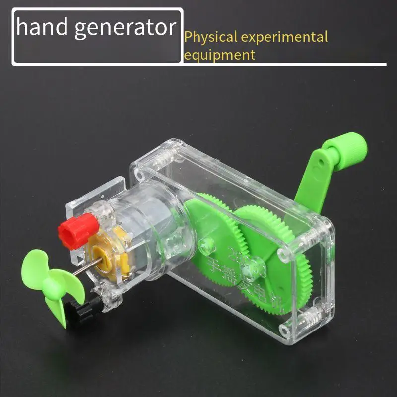 Detachable Hand Crank Generator Physical Experiment Teaching Aids Physics Device Science DIY Supply Circuit Electrical
Detachable Hand Crank Generator Physical Experiment Teaching Aids Physics Device Science DIY Supply Circuit Electrical