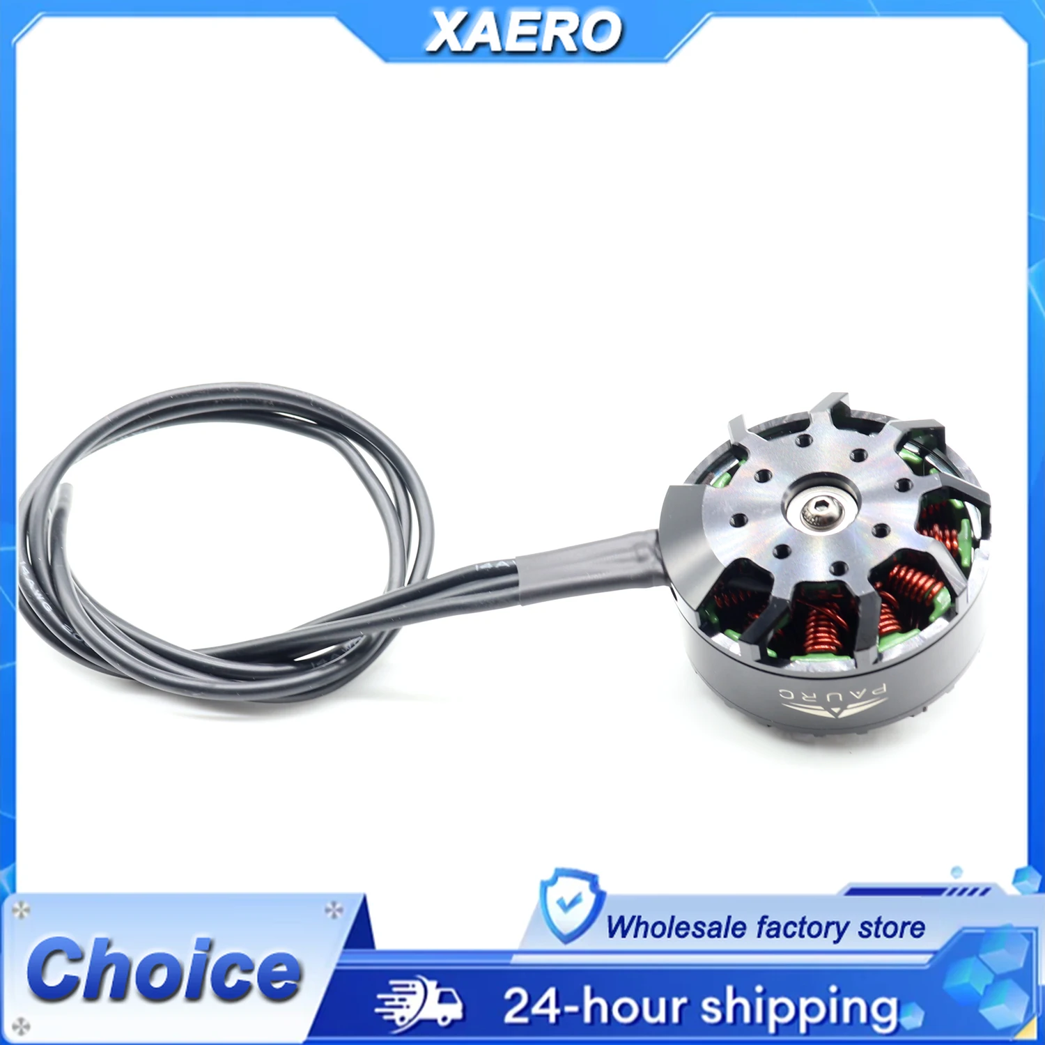 PAURC 5215 500KV Motor for 15 Inch Long Range FPV Drone Heavy Lift High Efficiency Brushless Motor
PAURC 5215 500KV Motor for 15 Inch Long Range FPV Drone Heavy Lift High Efficiency Brushless Motor