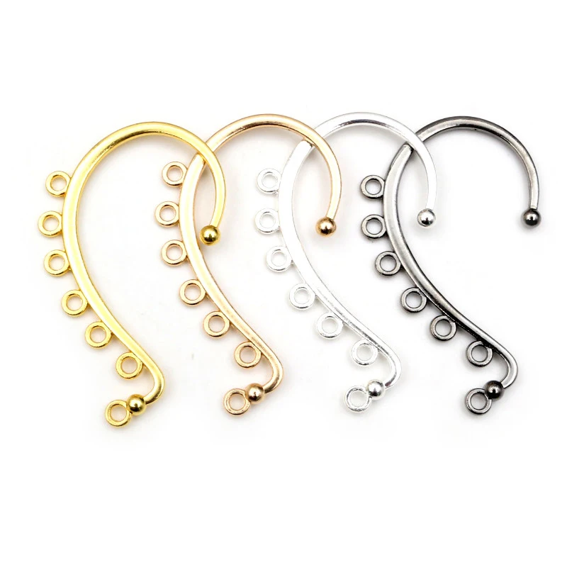 10pcs 60x36mm DIY Earrings Hair Jewelry Making Gold Silver Color Wedding Accessories Copper Metal Bridal Combs Findings
10pcs 60x36mm DIY Earrings Hair Jewelry Making Gold Silver Color Wedding Accessories Copper Metal Bridal Combs Findings
