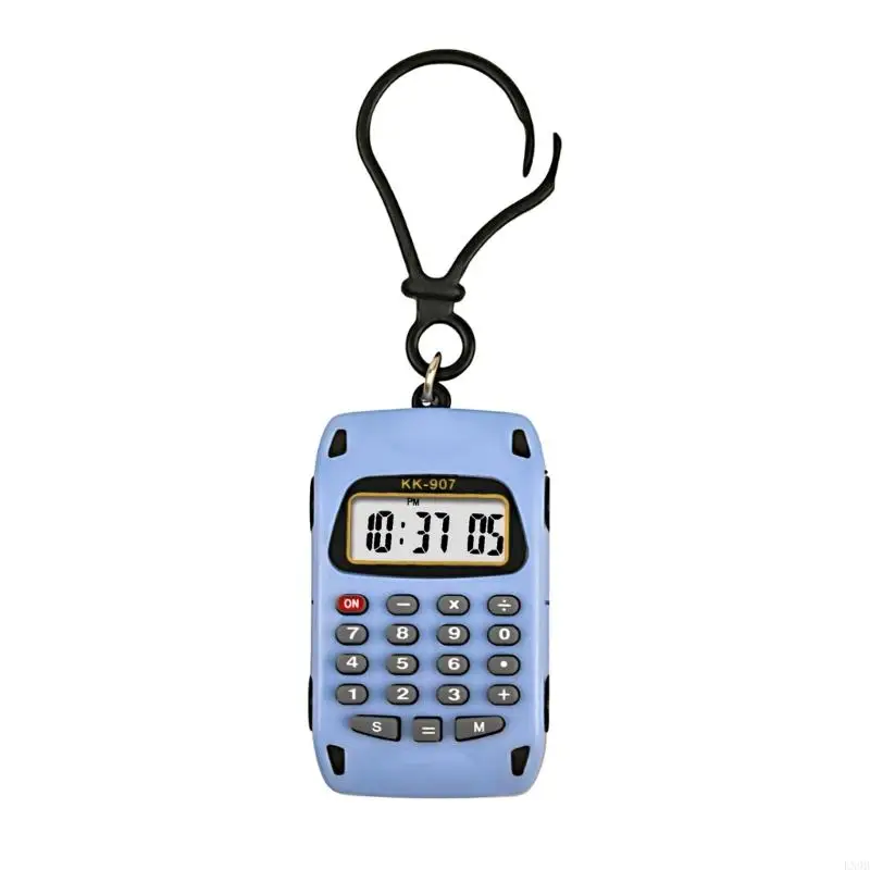 Multifunctional Button Battery Adapter Pocket Size Digital Display Calculating