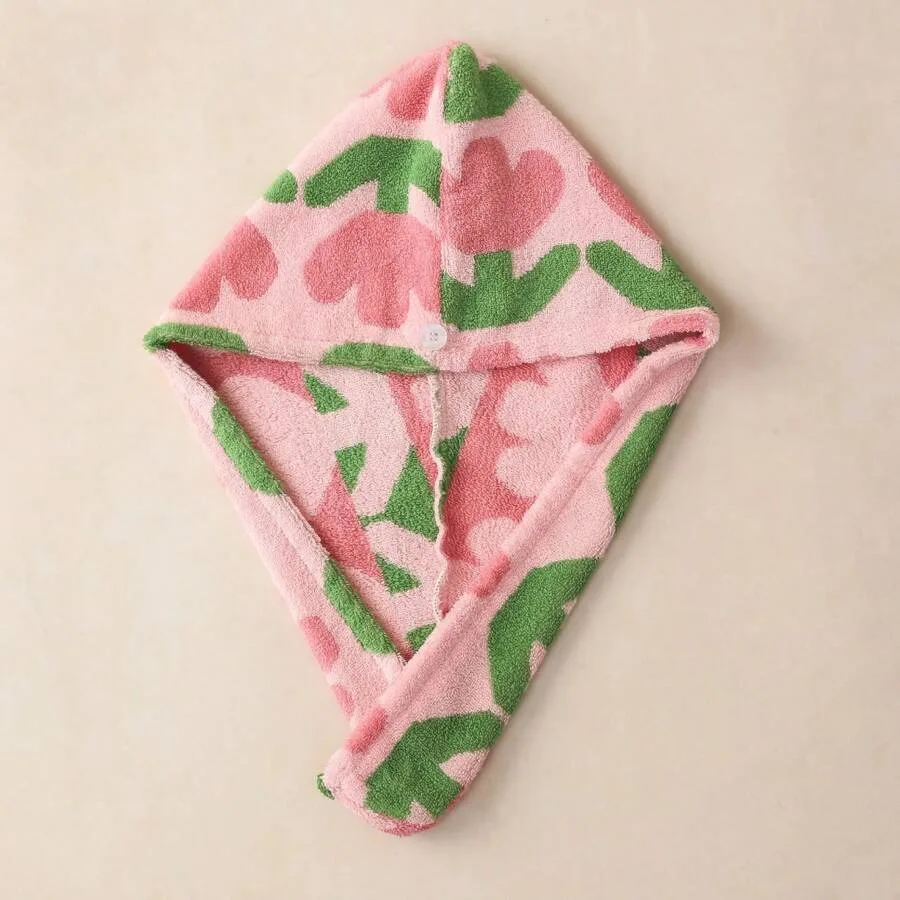 Double-Sided Terry-Dyed Absorbent Hair Drying Cap Pure Cotton Long-Staple Cotton Air-Drying Hair Towel
Double-Sided Terry-Dyed Absorbent Hair Drying Cap Pure Cotton Long-Staple Cotton Air-Drying Hair Towel