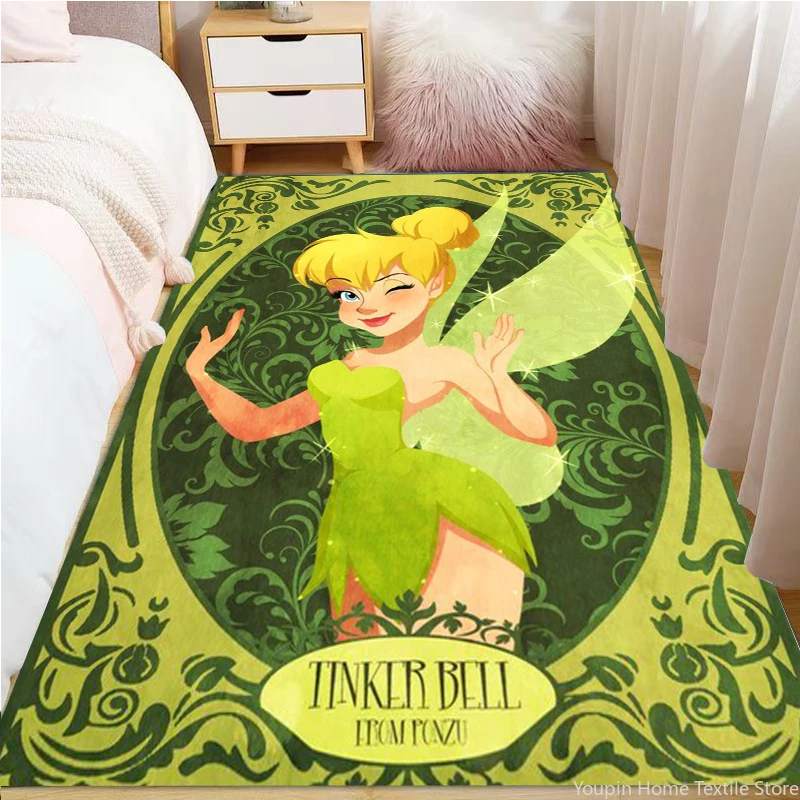 Disney Tinker Bell Pattern 3D Carpet for Living Room Children Bedroom Sofa Baby Play Doormat Floor Home Decor Anti Slip Mat Rugs
Disney Tinker Bell Pattern 3D Carpet for Living Room Children Bedroom Sofa Baby Play Doormat Floor Home Decor Anti Slip Mat Rugs