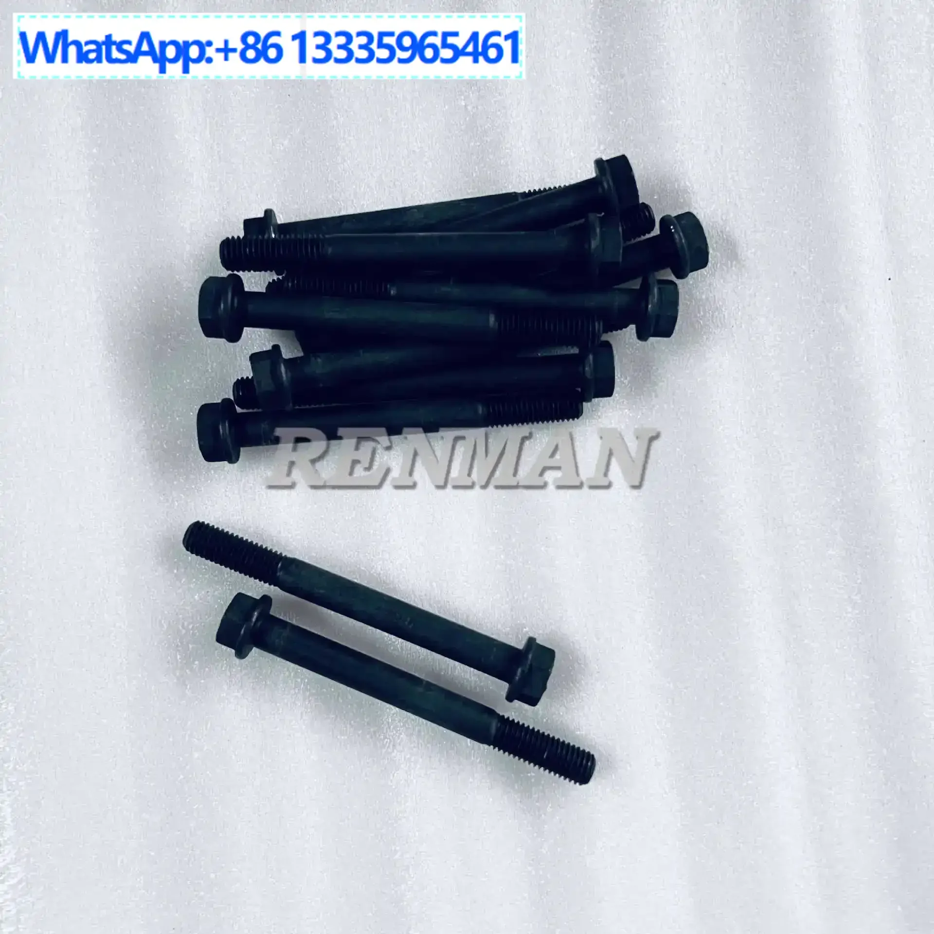 5Pcs for Cummins engine 4965698X hexagonal flange bolt 350CF generator set 
5Pcs for Cummins engine 4965698X hexagonal flange bolt 350CF generator set