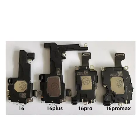 Original Front Top Ear Earpiece Flex For iPhone 16 Pro Max Plus Ear Speaker Headphone Sound Receiver Flex Cable