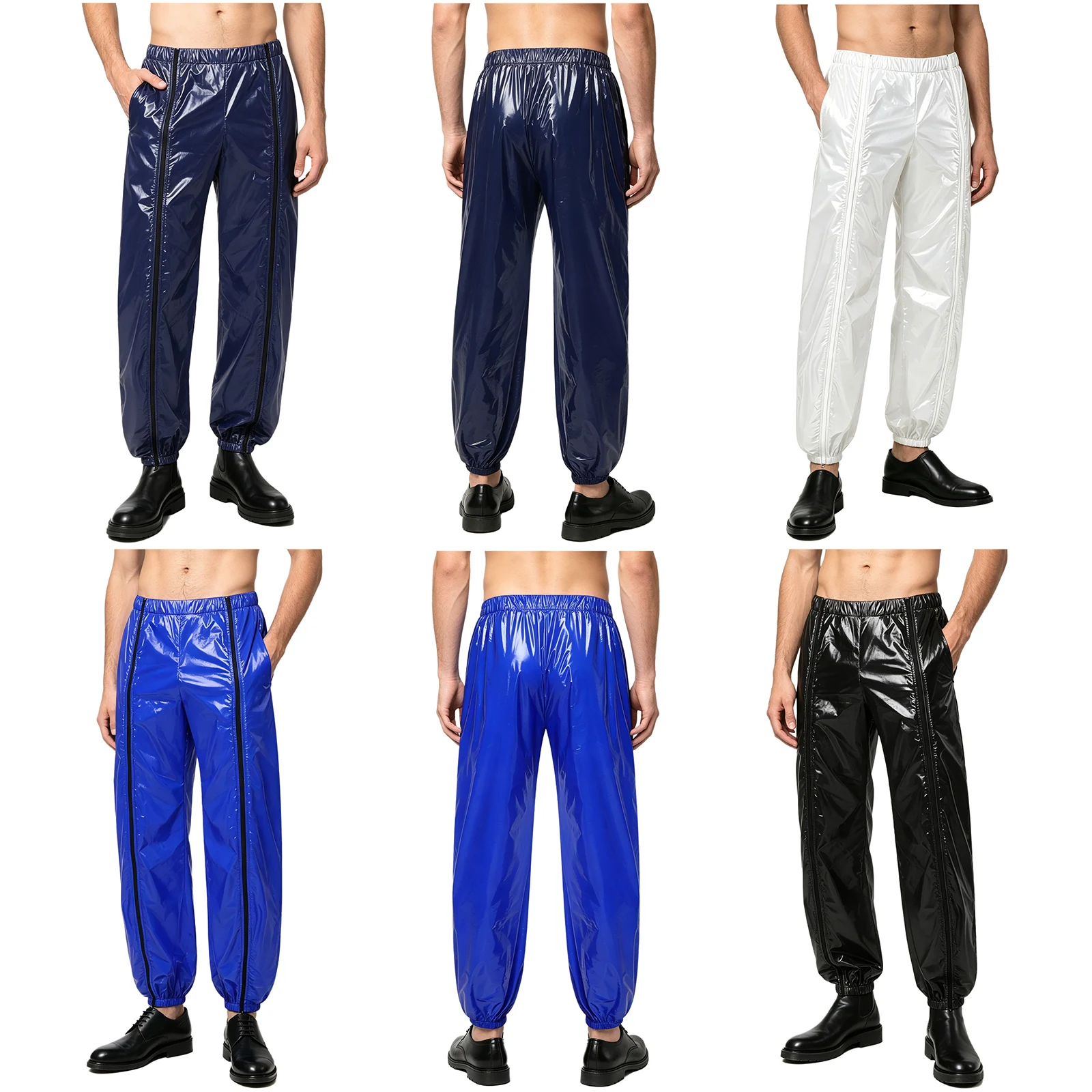Men Vinyl Waterproof Pant Reusable Diaper Covers Pants Jogger Pants Leakproof Adaptive Bottoms for Special Needs Long Pants
Men Vinyl Waterproof Pant Reusable Diaper Covers Pants Jogger Pants Leakproof Adaptive Bottoms for Special Needs Long Pants