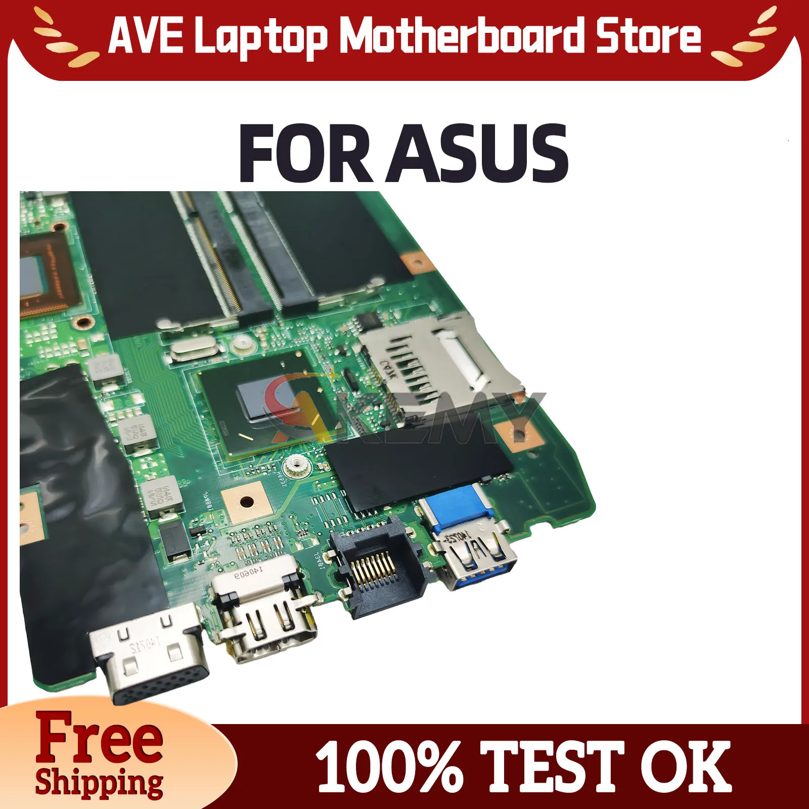 K46CA Motherboard For ASUS A46C A46CA K46C K46CA K46CM K46CB Laptop Mainboard I3-3217U I5-3317U I7-3517U 100% Tested
K46CA Motherboard For ASUS A46C A46CA K46C K46CA K46CM K46CB Laptop Mainboard I3-3217U I5-3317U I7-3517U 100% Tested