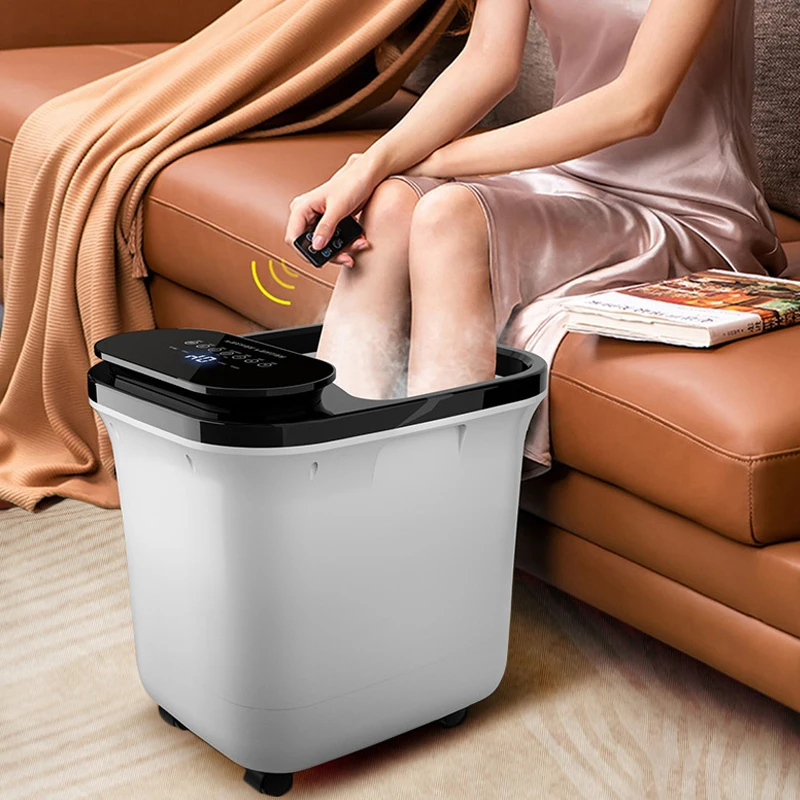 Foot Spa Bath Massager with Heat Bubbles Foot Massage Machine for Feet Stress Relief
Foot Spa Bath Massager with Heat Bubbles Foot Massage Machine for Feet Stress Relief