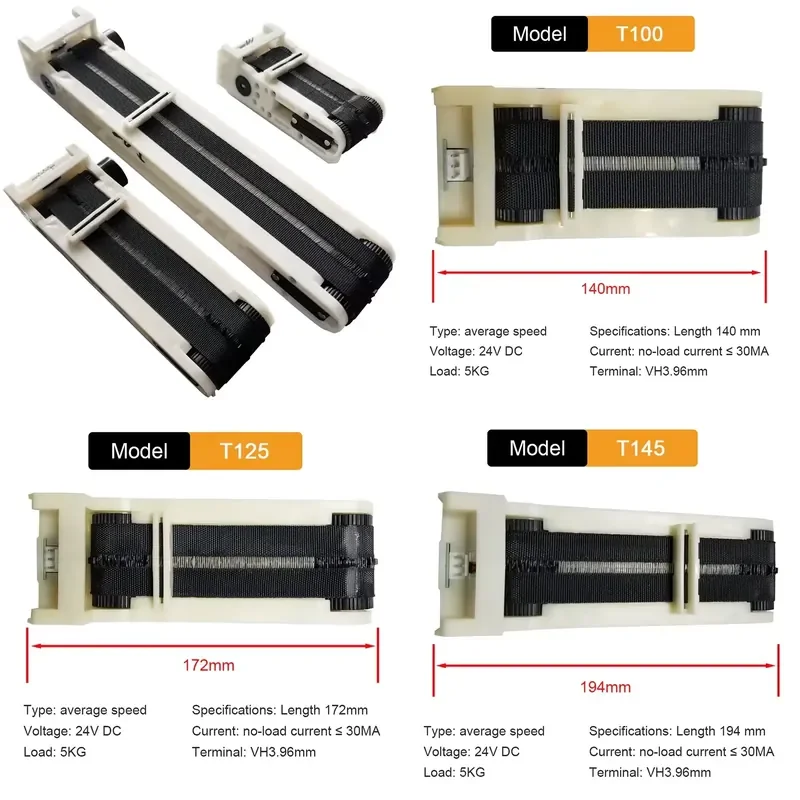 24V Mini Adjustable Plastic Belt Conveyor for Vending Machine 100mm-265mm Portable Cargo Lane for Gifts Cigarettes Toys
24V Mini Adjustable Plastic Belt Conveyor for Vending Machine 100mm-265mm Portable Cargo Lane for Gifts Cigarettes Toys