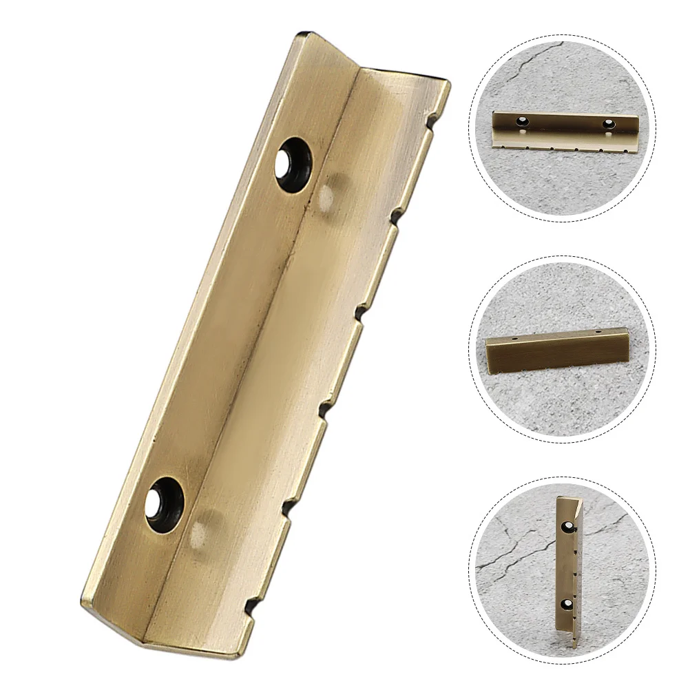 L-Shaped Guitar Nut Copper Color Stable Replacement Bridge Part Folk Guitar Accessory String Instrument Supplies
L-Shaped Guitar Nut Copper Color Stable Replacement Bridge Part Folk Guitar Accessory String Instrument Supplies