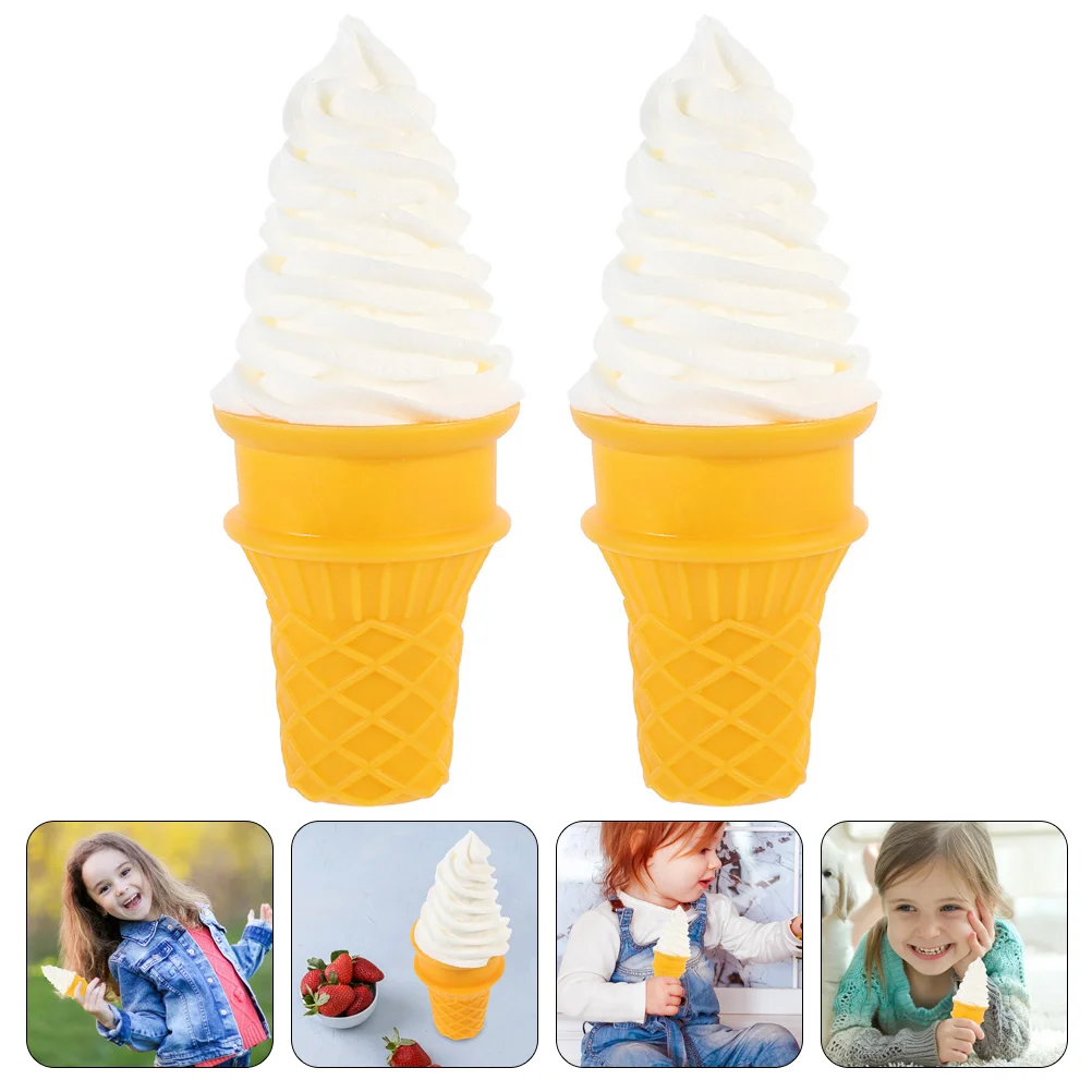2 Pcs Simulation Ice Cream Multi-function Decor Small Model Tabletop Fake Toys Camping Party Favors Pvc Desktop Children Kids
2 Pcs Simulation Ice Cream Multi-function Decor Small Model Tabletop Fake Toys Camping Party Favors Pvc Desktop Children Kids