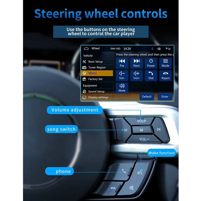 7-дюймовый автомобильный экран беспроводной Carplay Android автомобильный портативный радиоприемник Bluetooth MP5 FM Запчасти для хоста
7-дюймовый автомобильный экран беспроводной Carplay Android автомобильный портативный радиоприемник Bluetooth MP5 FM Запчасти для хоста