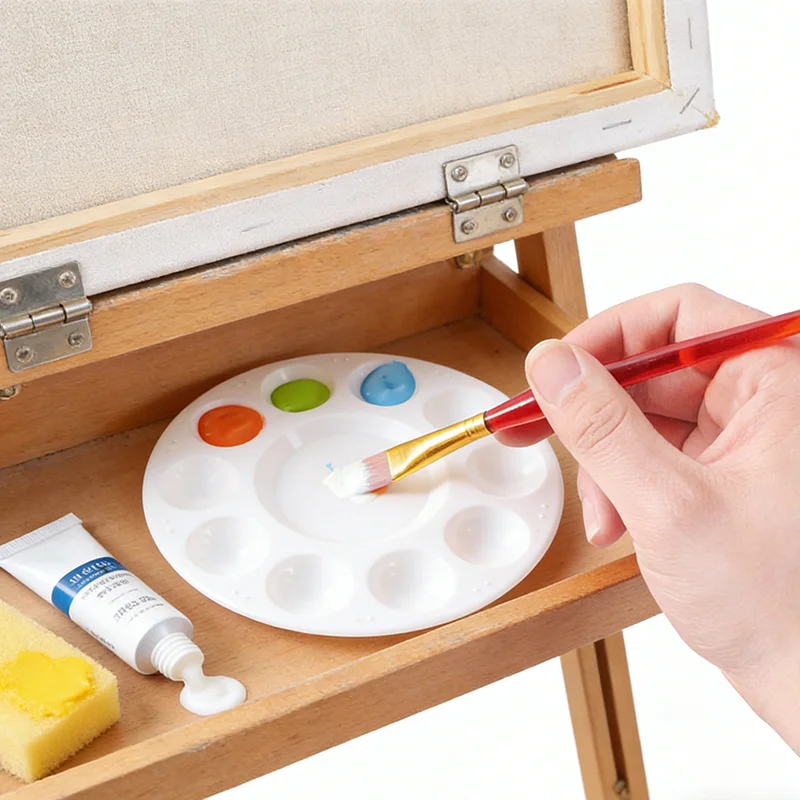 30/40/50/60PCS 12-Well Round Plastic Paint Palette - Art Mixing Tray for Watercolor/Gouache/Acrylic Painting Supplies
30/40/50/60PCS 12-Well Round Plastic Paint Palette - Art Mixing Tray for Watercolor/Gouache/Acrylic Painting Supplies