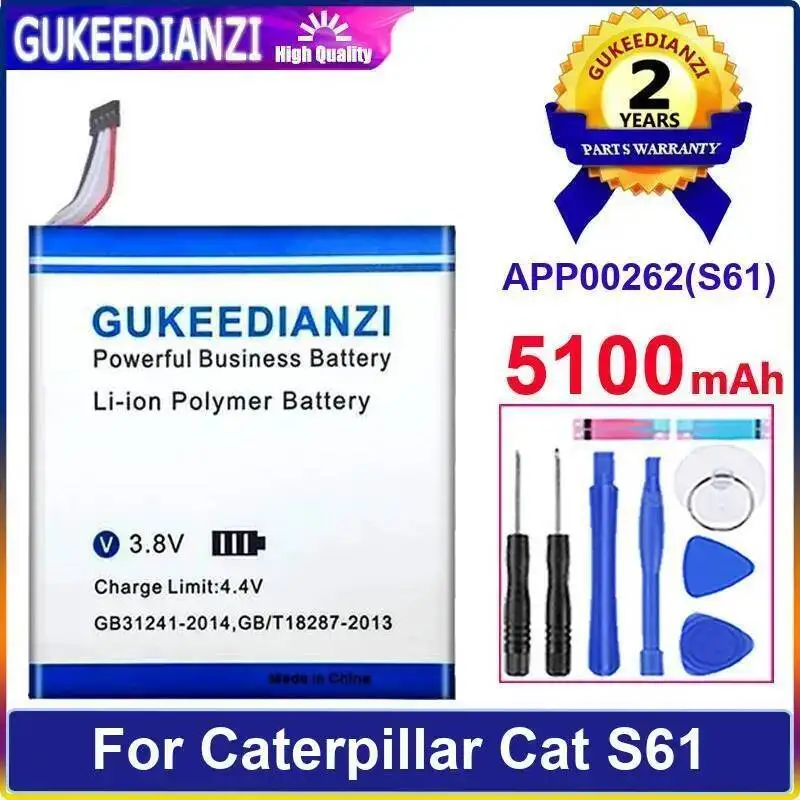 For Caterpillar Cat S61 APP00262 Stable Mobile Phone Battery 5100Mah
For Caterpillar Cat S61 APP00262 Stable Mobile Phone Battery 5100Mah