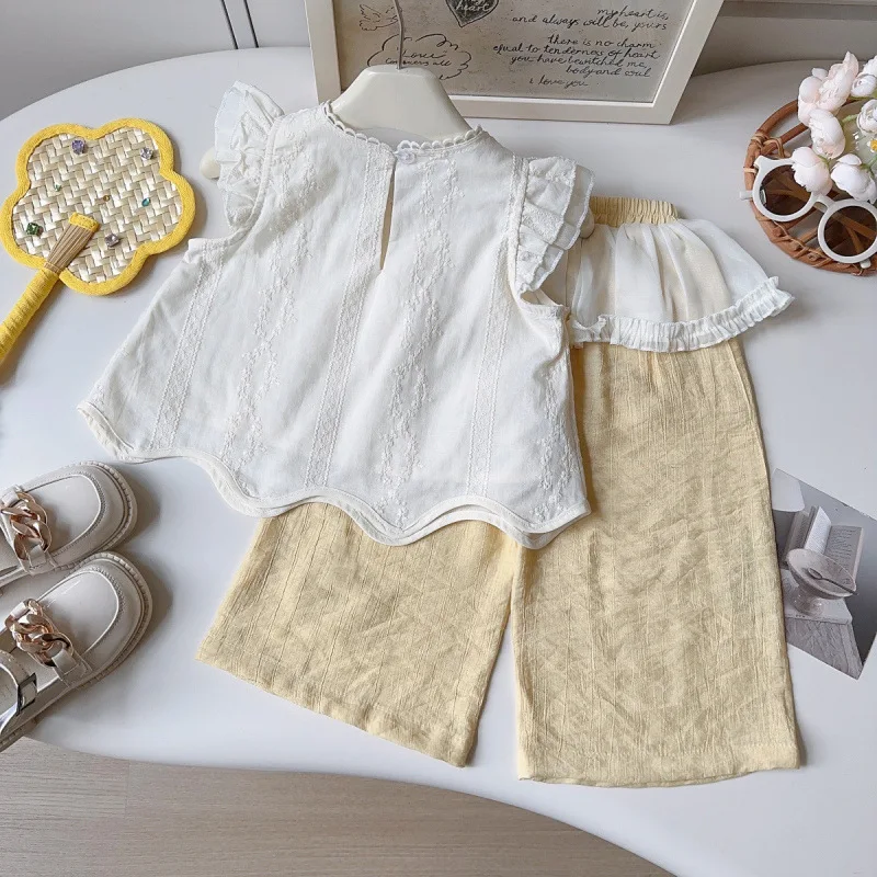 2PCS SETS Summer Style Graceful kids' sets and outfits for Little Sweet Girls Roupas Infantil Menina Solid Color Short Set
2PCS SETS Summer Style Graceful kids' sets and outfits for Little Sweet Girls Roupas Infantil Menina Solid Color Short Set