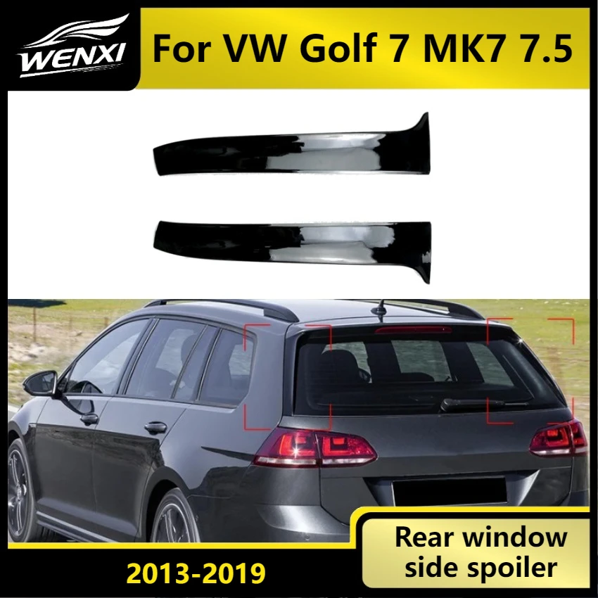 Rear Window Side Spoiler Canard Wing Trim For VW Golf 7 MK7 7.5 2013-2019 Aerodynamic Sticker Auto Accessories
Rear Window Side Spoiler Canard Wing Trim For VW Golf 7 MK7 7.5 2013-2019 Aerodynamic Sticker Auto Accessories