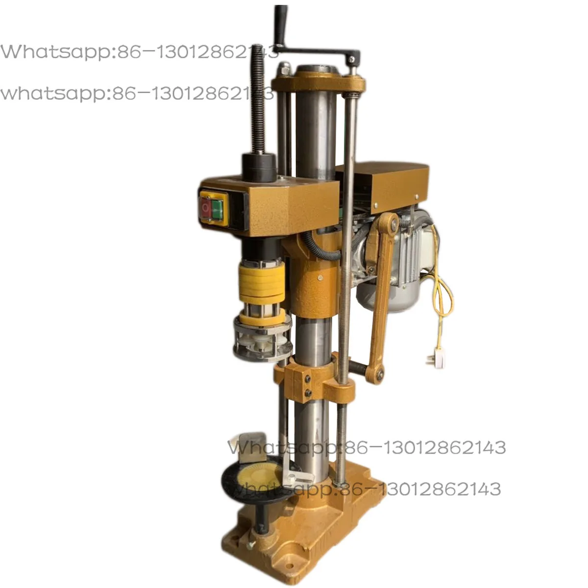 Semi-automatic wine and red wine sealing equipment Tin foil aluminum foil cover twist machine
Semi-automatic wine and red wine sealing equipment Tin foil aluminum foil cover twist machine