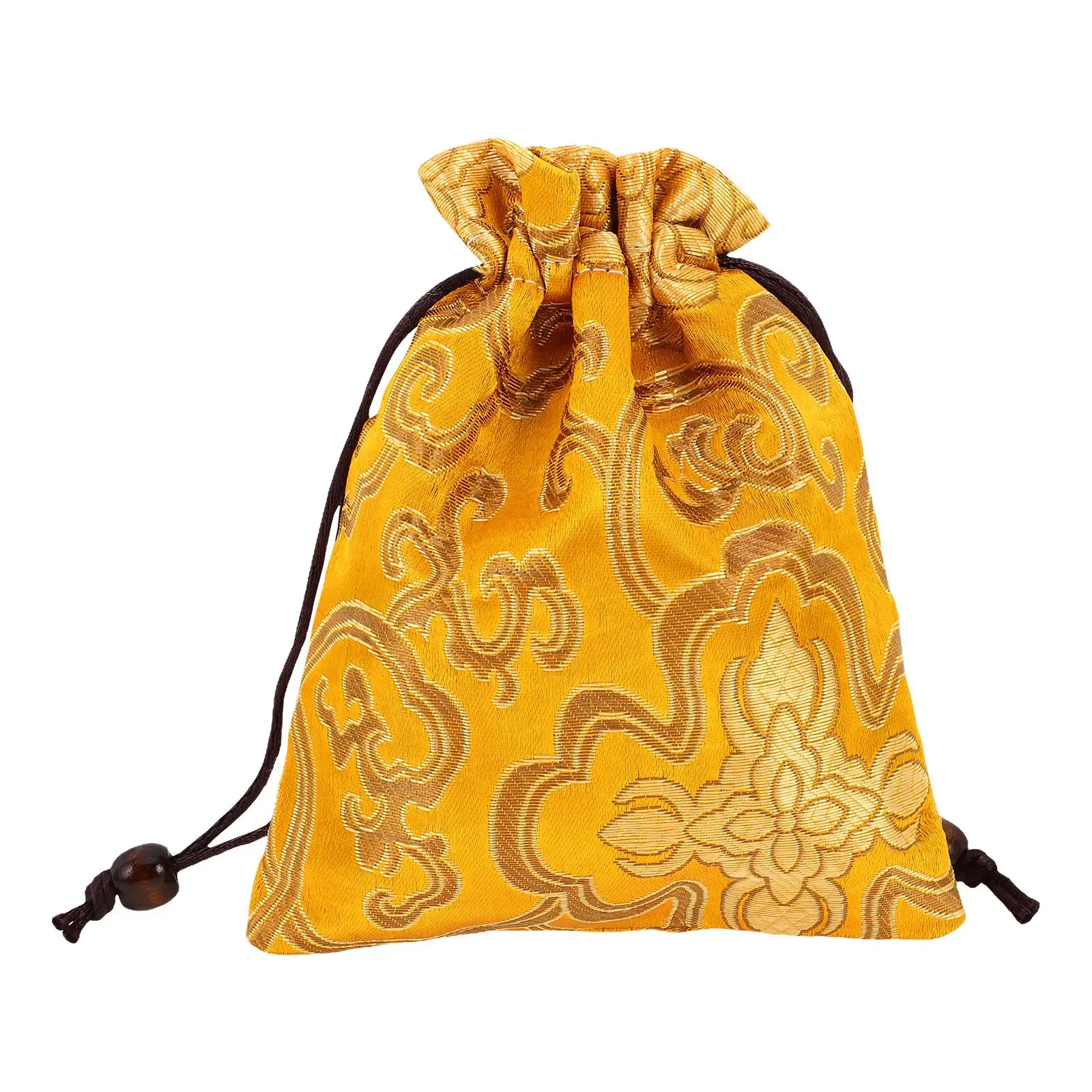 Singing Bowl Storage Bag Silk Jewelry Pouch Drawstring Embroidered Chinese Style Durable Small Coin Purse Multifunctional
Singing Bowl Storage Bag Silk Jewelry Pouch Drawstring Embroidered Chinese Style Durable Small Coin Purse Multifunctional