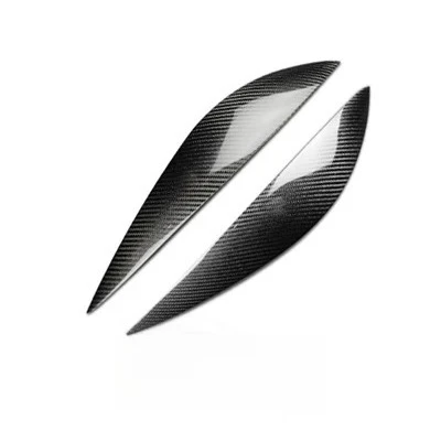 Для Mercedes-Benz C-класса W204 2007-2010: накладки на фары (реснички) из черного карбона, аксессуары для тюнинга экстерьера автомобиля
Для Mercedes-Benz C-класса W204 2007-2010: накладки на фары (реснички) из черного карбона, аксессуары для тюнинга экстерьера автомобиля