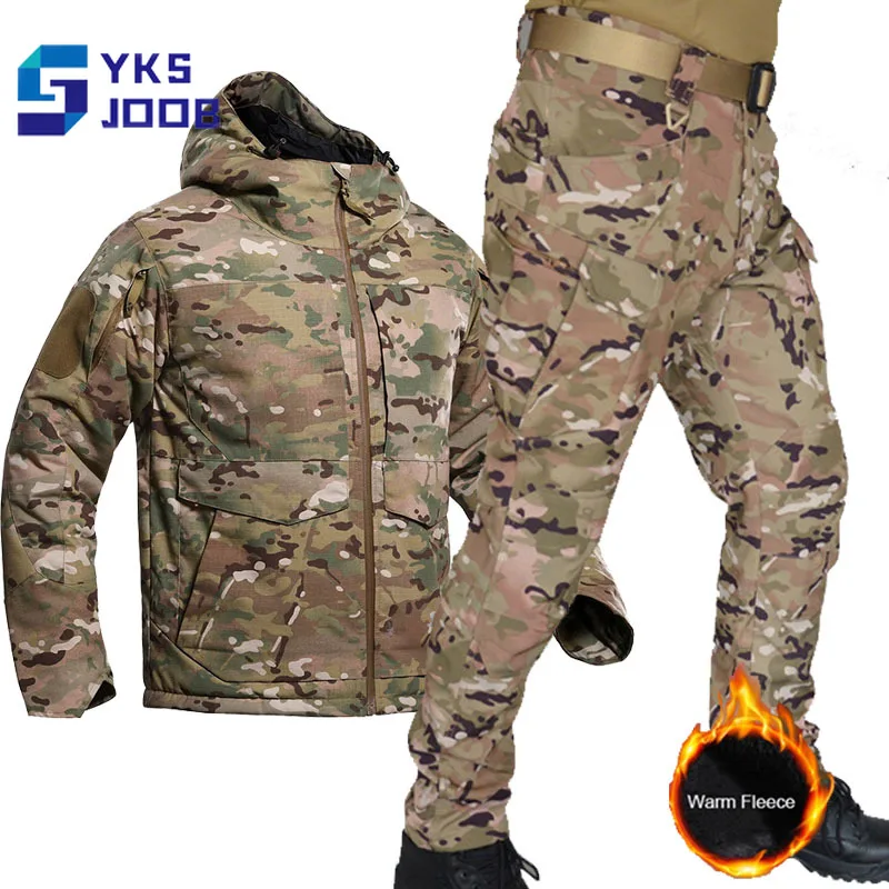 Men Hiking Padded Jacket Set Windproof Thermal Heat Reflection Coat Waterbreak Wear-resisting Fleece Pants Camping Treking Suits
Men Hiking Padded Jacket Set Windproof Thermal Heat Reflection Coat Waterbreak Wear-resisting Fleece Pants Camping Treking Suits
