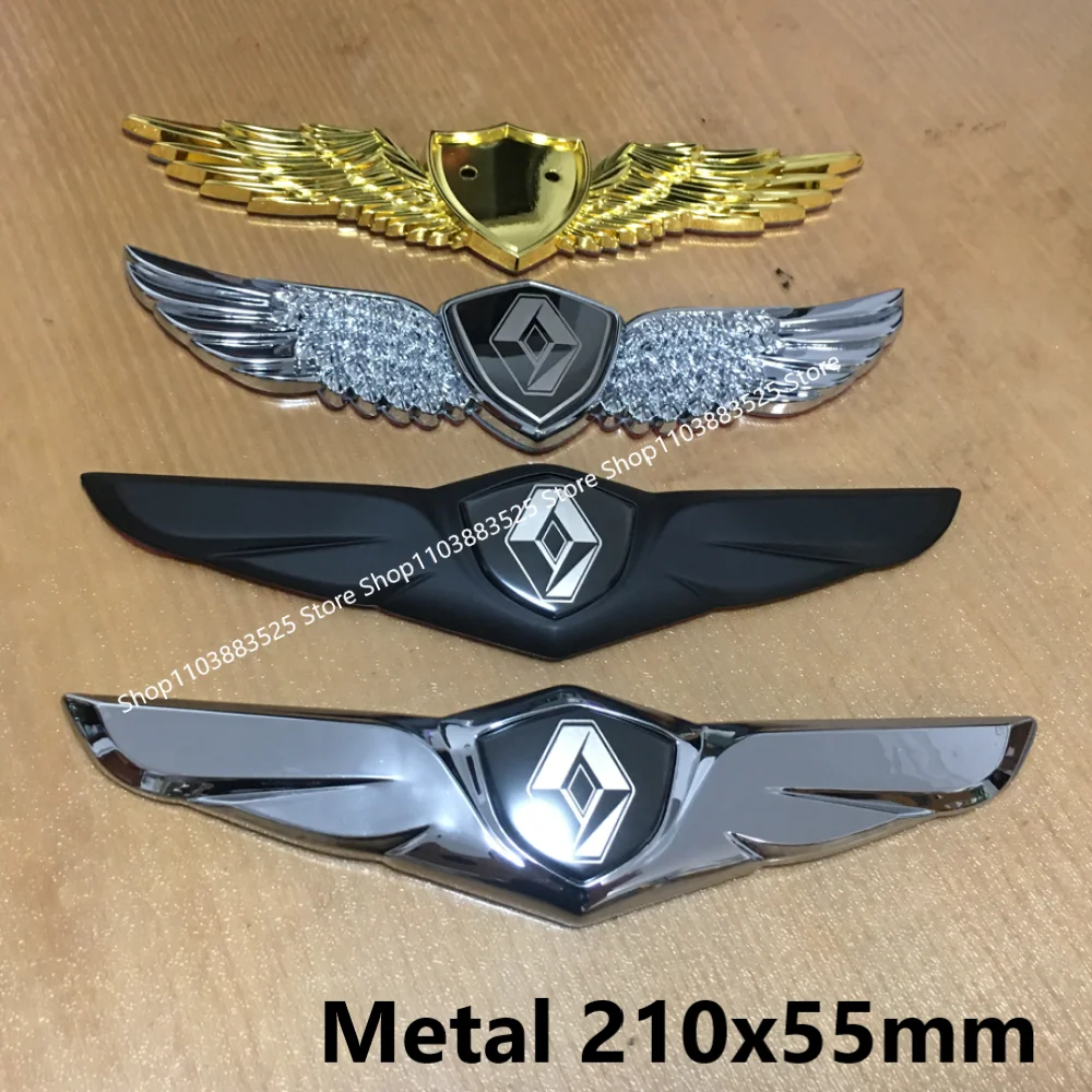 Front Hood Rear Trunk Emblem Badge Wing Shape Stickers for Renault Fluence Captur Clio Trafic Duster Megane 2 3 4 Laguna Logan A
Front Hood Rear Trunk Emblem Badge Wing Shape Stickers for Renault Fluence Captur Clio Trafic Duster Megane 2 3 4 Laguna Logan A