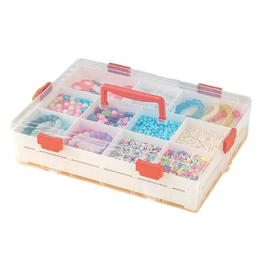 2/4 Layers Plastic Jewelry Craft Storage Container DIY Art Craft Accessory Organizer Case for Accessories Cosmetic Jewelry Beads
2/4 Layers Plastic Jewelry Craft Storage Container DIY Art Craft Accessory Organizer Case for Accessories Cosmetic Jewelry Beads