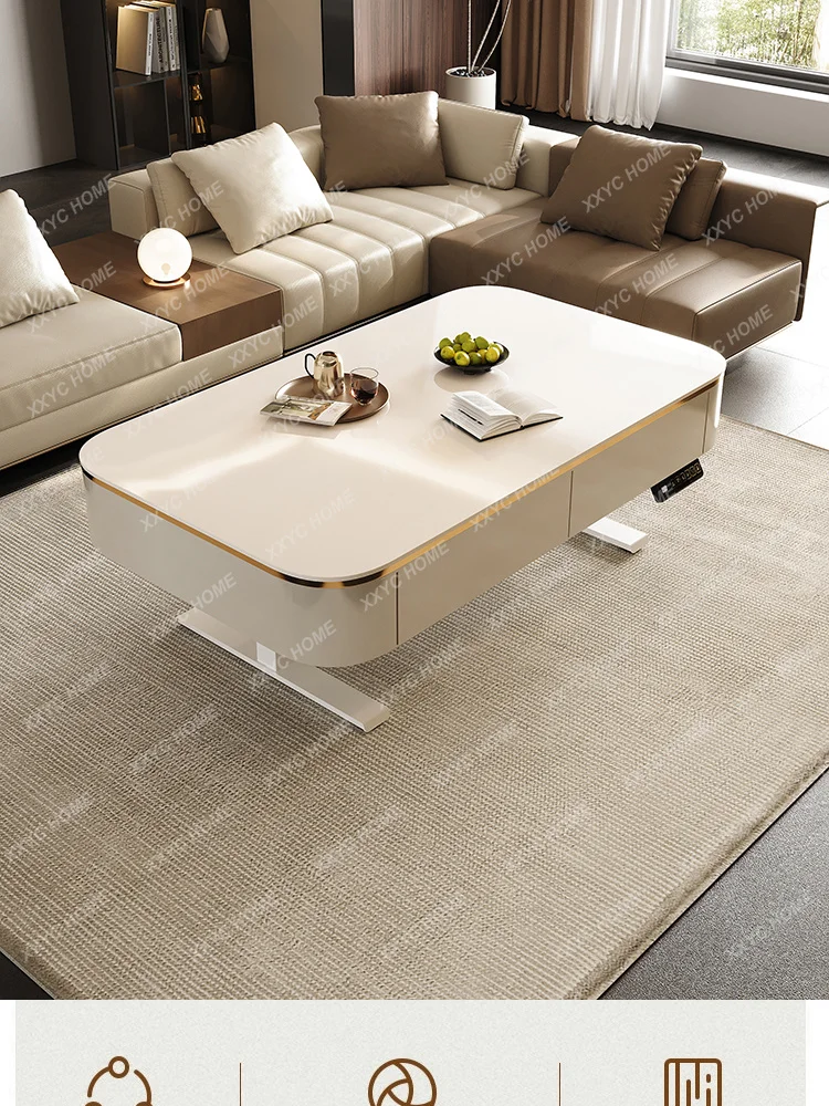 Bieno large apartment high-end automatic lifting coffee table
Bieno large apartment high-end automatic lifting coffee table