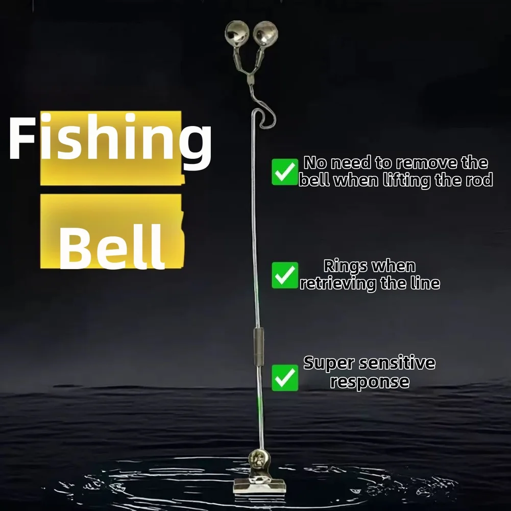 Surf Fishing Bite Alarm Double Ringer System Spring Release Ground Stake Mount High Sensitivity 0.9mm Wire 23g
Surf Fishing Bite Alarm Double Ringer System Spring Release Ground Stake Mount High Sensitivity 0.9mm Wire 23g
