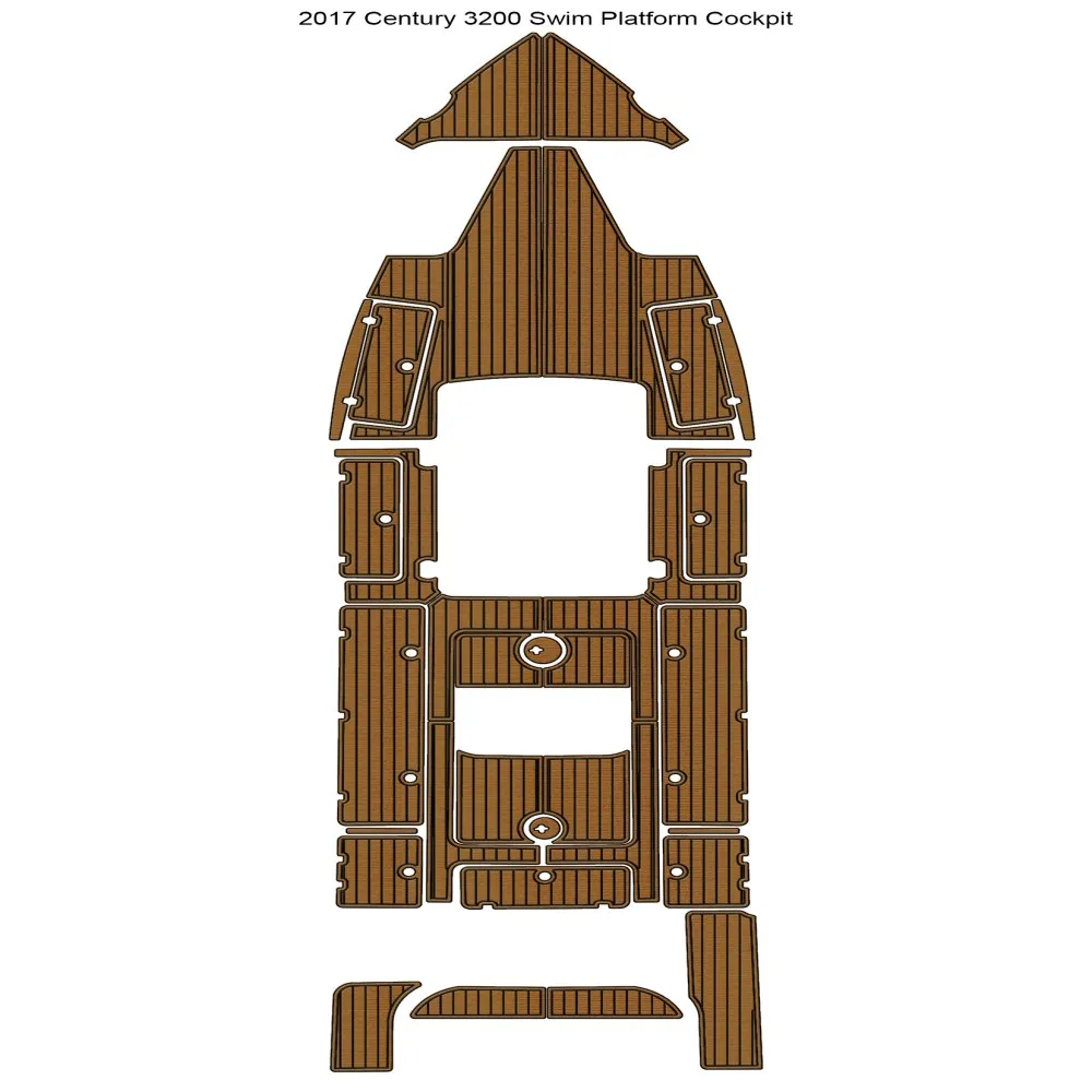 2017 Century 3200 Swim Platform Cockpit Boat EVA Teak Deck Floor Mat Seadek MarineMat Gatorstep Style Self Adhesive
2017 Century 3200 Swim Platform Cockpit Boat EVA Teak Deck Floor Mat Seadek MarineMat Gatorstep Style Self Adhesive