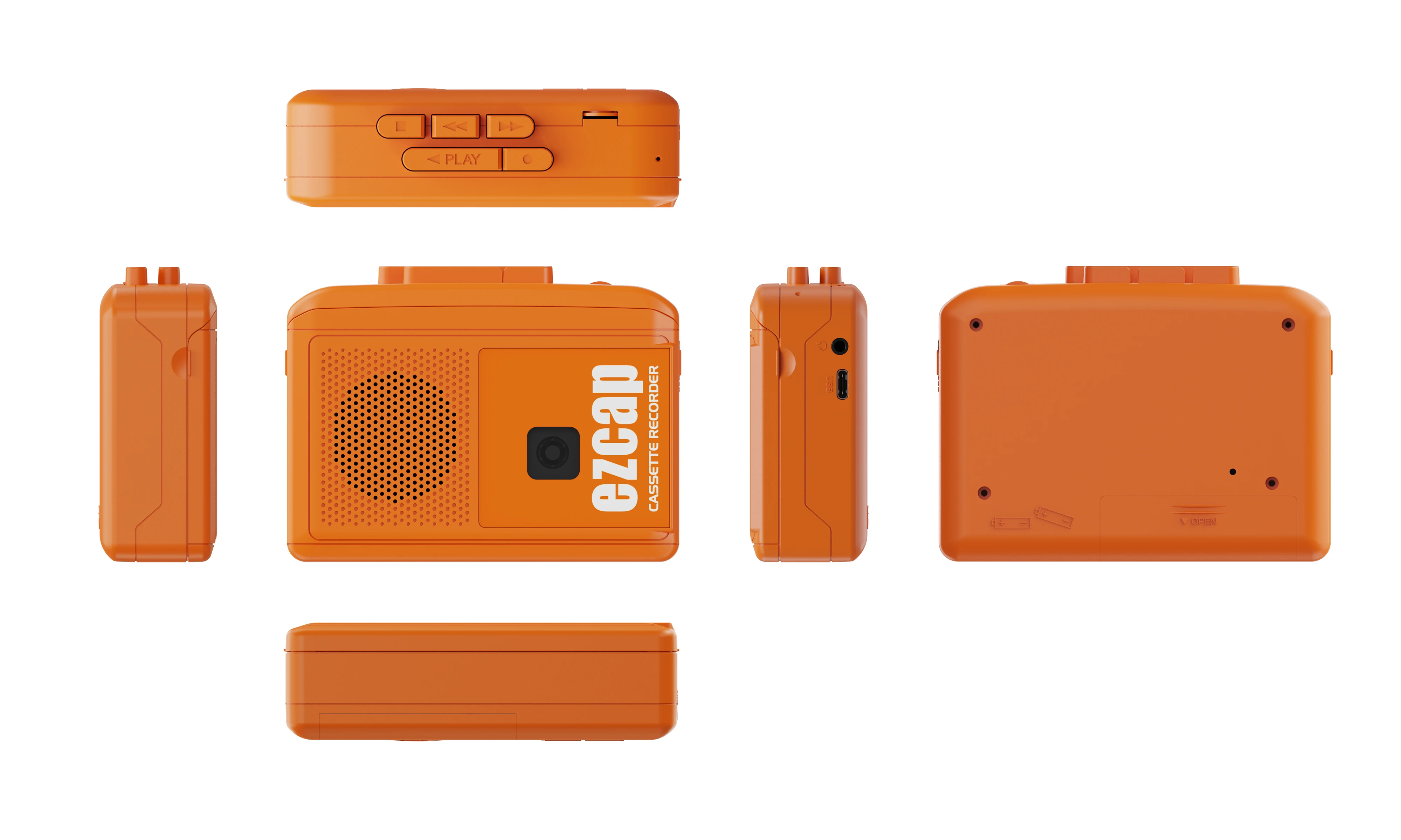 Cassette Player Walkman Cassette Player Portable Speaker Multiple Power Supply Methods Digitizes Cassette Music to MP3 Function
Cassette Player Walkman Cassette Player Portable Speaker Multiple Power Supply Methods Digitizes Cassette Music to MP3 Function