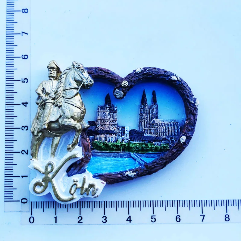 Heart shaped Cologne Fridge Magnet creative crafts message stickers resin crafts tourism souvenir decorations
Heart shaped Cologne Fridge Magnet creative crafts message stickers resin crafts tourism souvenir decorations