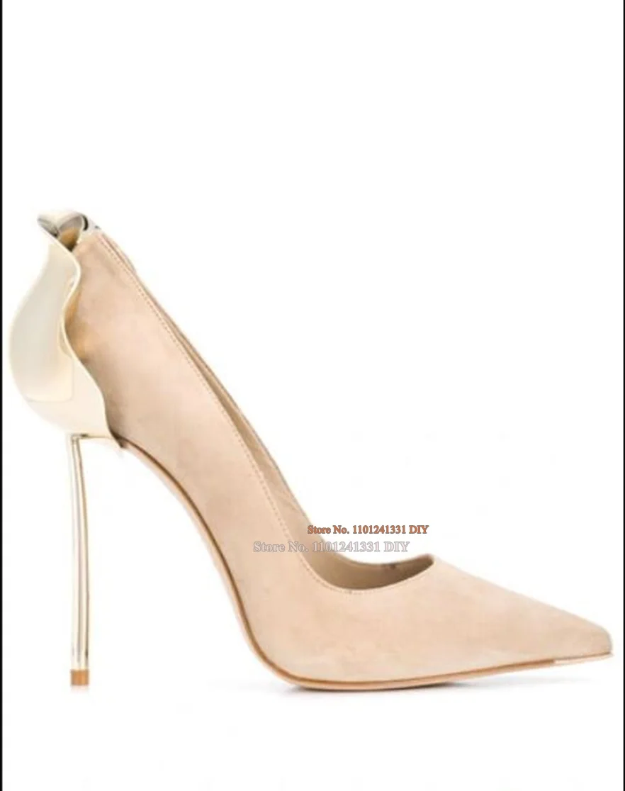 Petalo Pumps In Pink Women Pointed Toe Petal Shaped Back Flower Thin High Heels Women Pointy Dress Shoes Stilettos
Petalo Pumps In Pink Women Pointed Toe Petal Shaped Back Flower Thin High Heels Women Pointy Dress Shoes Stilettos