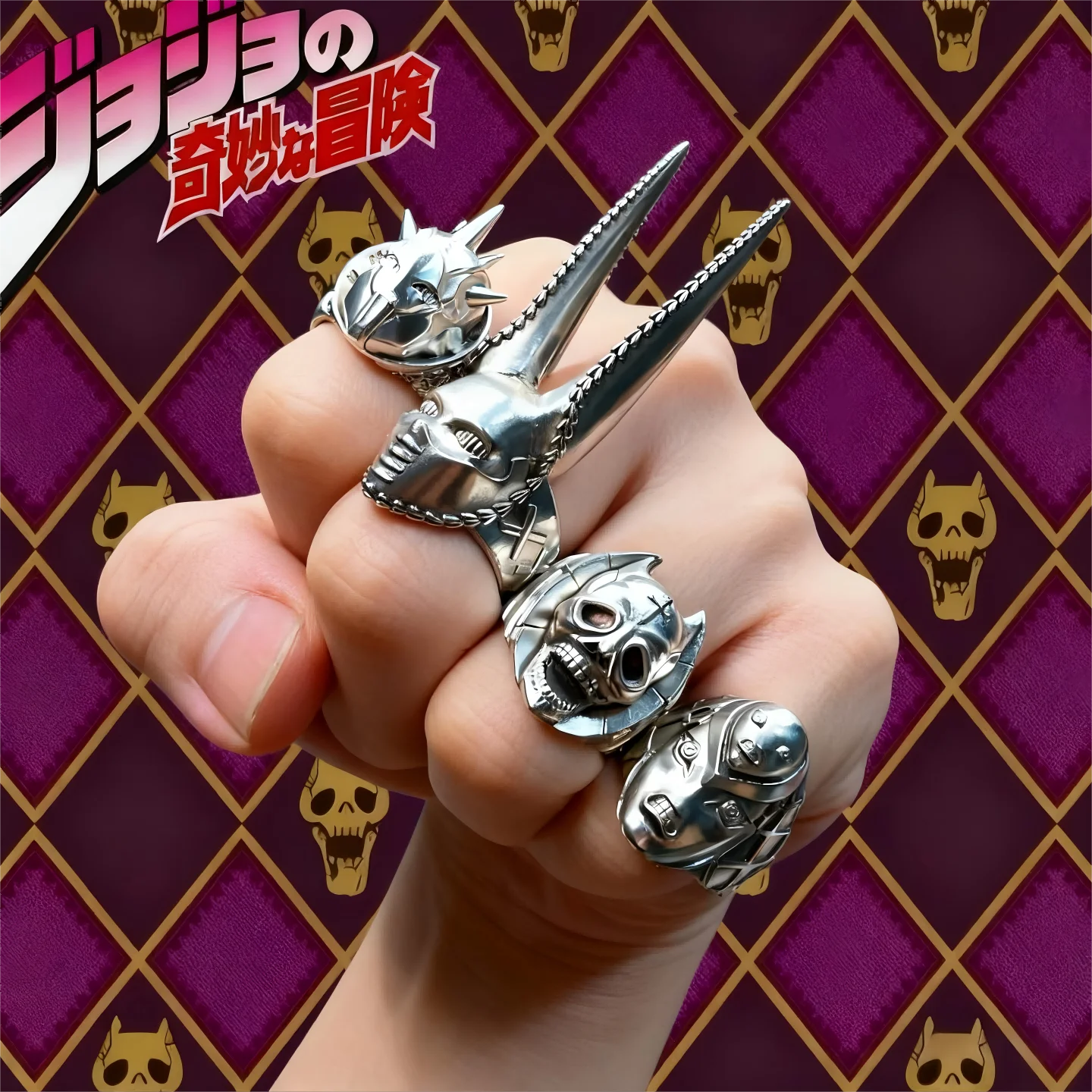 2026 New Jojo‘S Bizarre Adventure Adjustable Ring Titanium Steel Anime Cosplay Accessory Officially Licensed Collectible Gift
2026 New Jojo‘S Bizarre Adventure Adjustable Ring Titanium Steel Anime Cosplay Accessory Officially Licensed Collectible Gift
