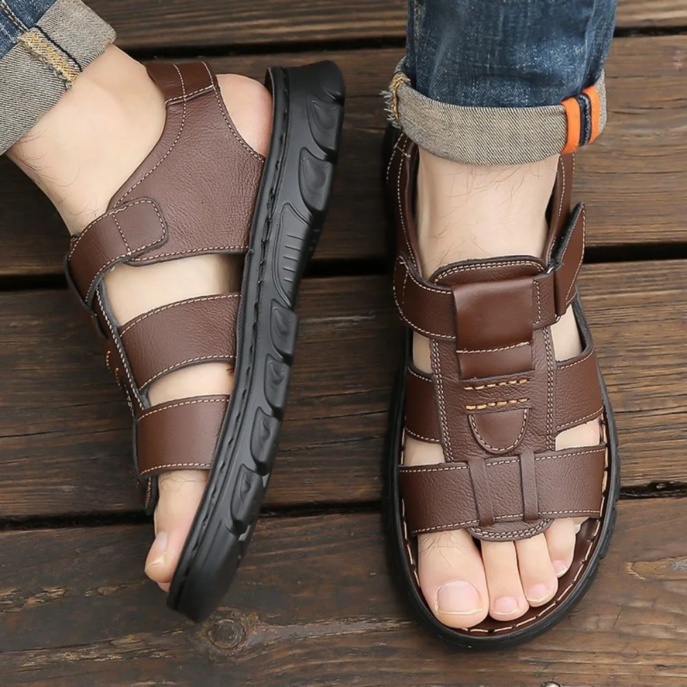 Durable Wear-Resistant Men's Sandals Waterproof Anti Slip Beach Shoes PVC Adjustable Sandals Shoes Walking
Durable Wear-Resistant Men's Sandals Waterproof Anti Slip Beach Shoes PVC Adjustable Sandals Shoes Walking