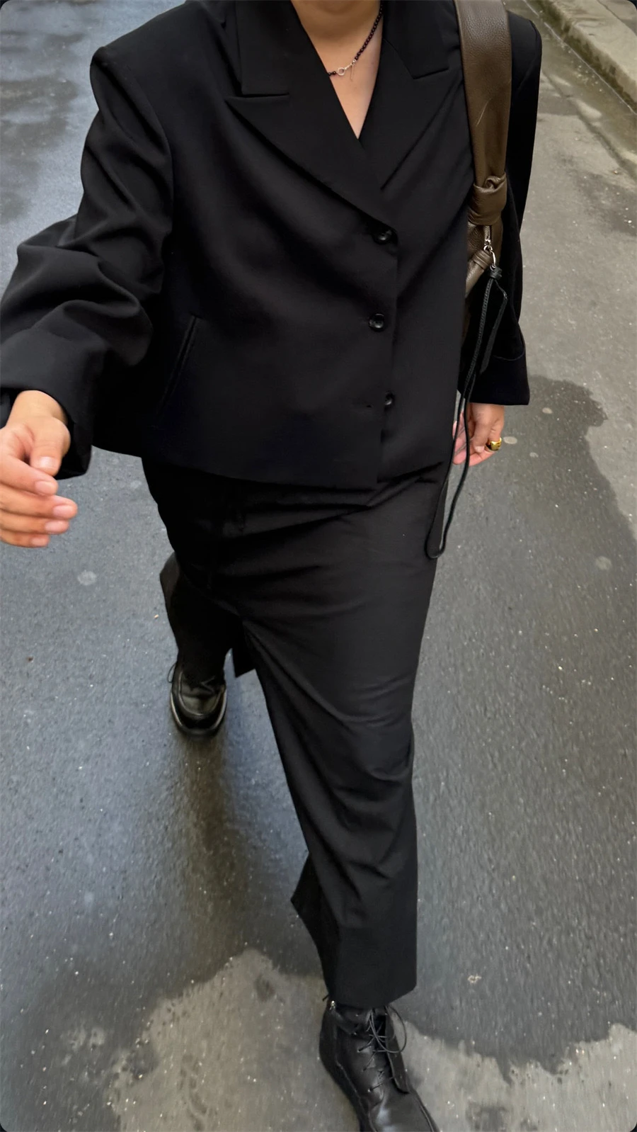 ort Tailored Suit Jaet with Belt And Notch Collar by PREON for Spring Season Faionable Commute Sle Women's Clothing
ort Tailored Suit Jaet with Belt And Notch Collar by PREON for Spring Season Faionable Commute Sle Women's Clothing